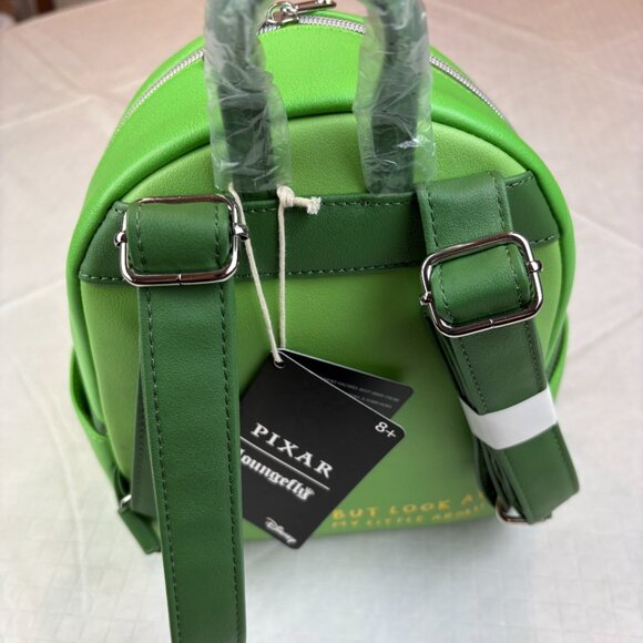 Loungefly Disney Pixar Toy Story Rex Little Arms Green Mini Backpack. New w tags - Picture 5 of 16
